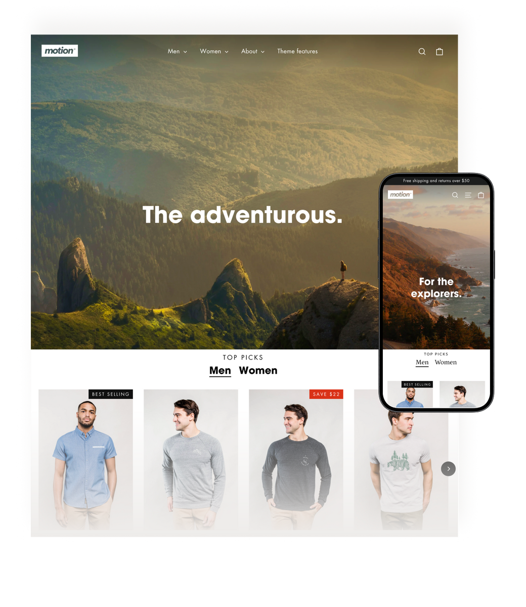 Motion - Minimalist Premium Shopify Theme – Archetype Themes
