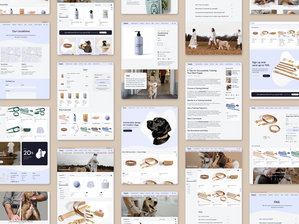 How Shopify Templates Work | Ecommerce Website Templates | Archetype Themes