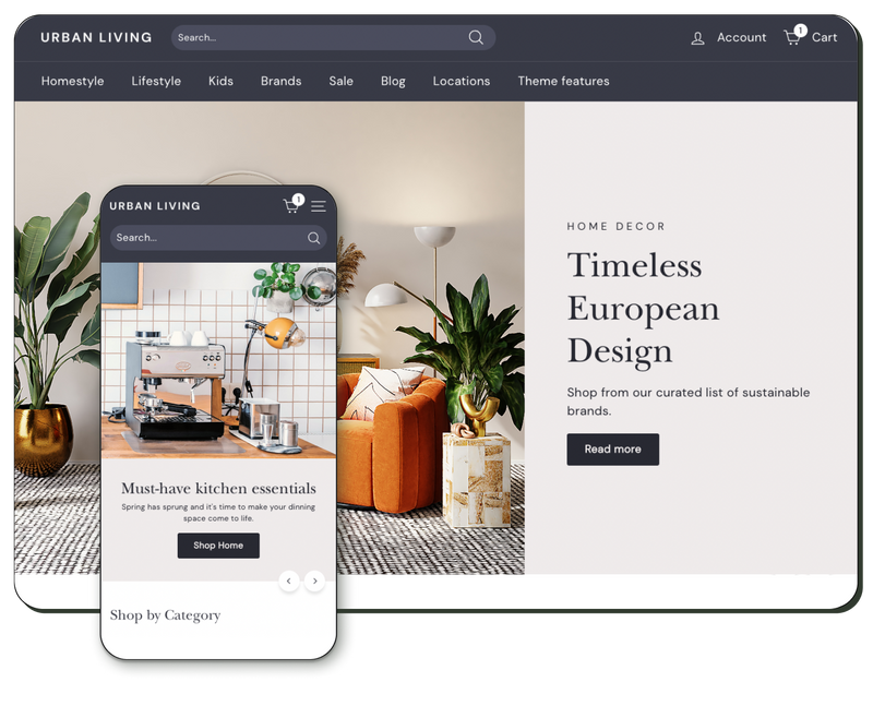 Expanse Shopify Theme For Large Inventory Archetype Themes